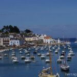 Belle-Ile - Blick auf den Hafen von Sauzon