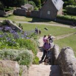 &Icirc;le de Br&eacute;hat - Treppe zur Kapelle Saint-Michel