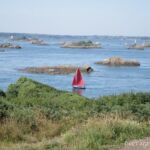 &Icirc;le de Br&eacute;hat - Segelboot