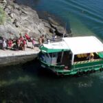 Concarneau - Fahrt zur Ville Close mit dem Boot