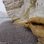 Auswaschungen an der K&uuml;ste von Etretat