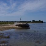 Wrack auf der Ile d'Arz