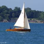 Segelboot auf dem Golf von Morbihan