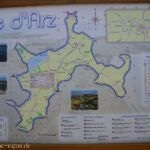 &Uuml;bersichtskarte der Ile d'Arz