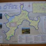 Übersichtskarte der Ile d'Arz