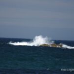 Blick aufs Meer von der Ile-Grande