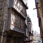 Alte Fachwerkh&auml;user in Morlaix