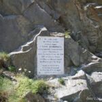 Erinnerungstafel Plage Bonaparte